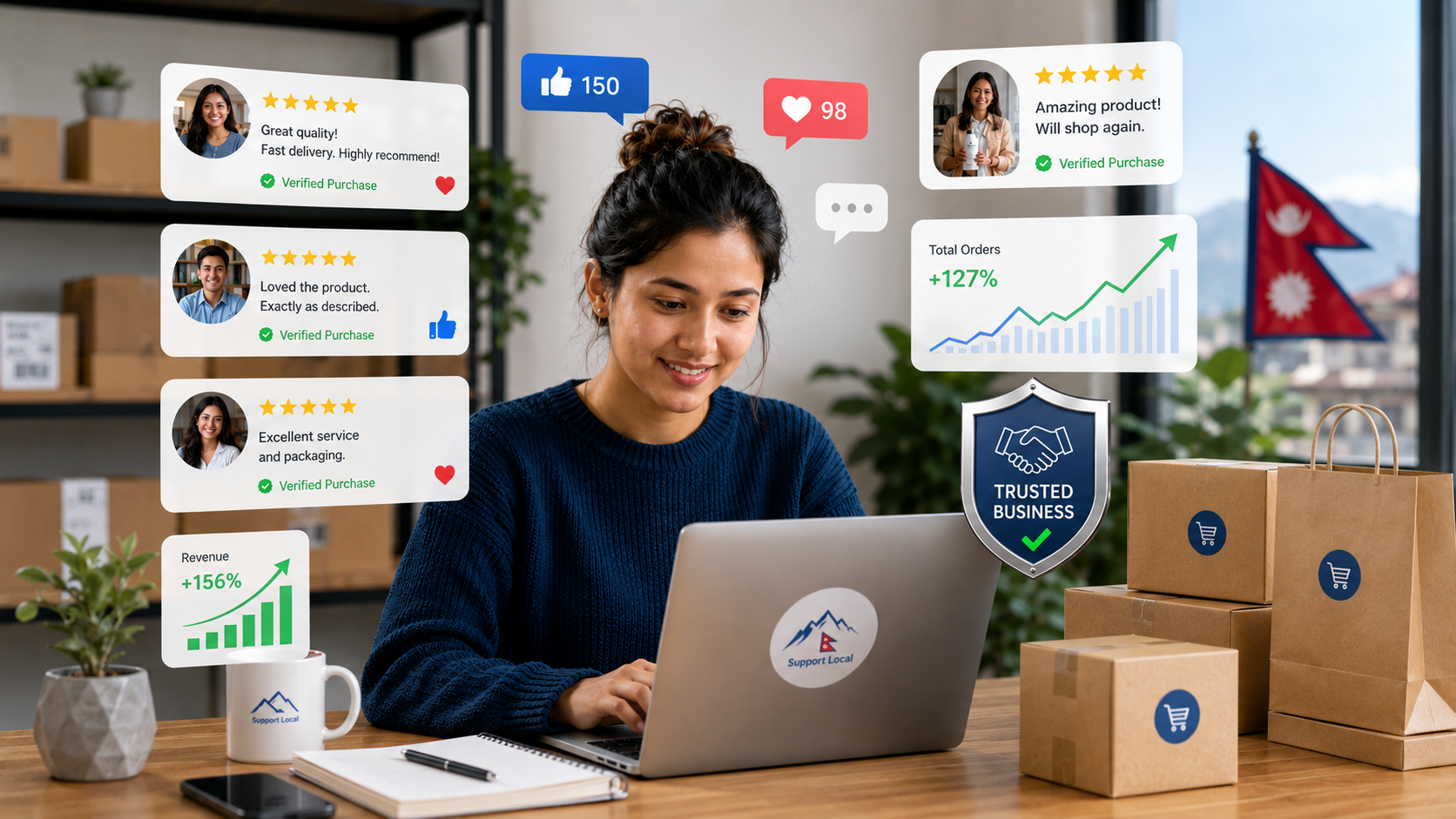 How Social Media Reviews & Comments Build Trust and Increase Revenue in Online Business