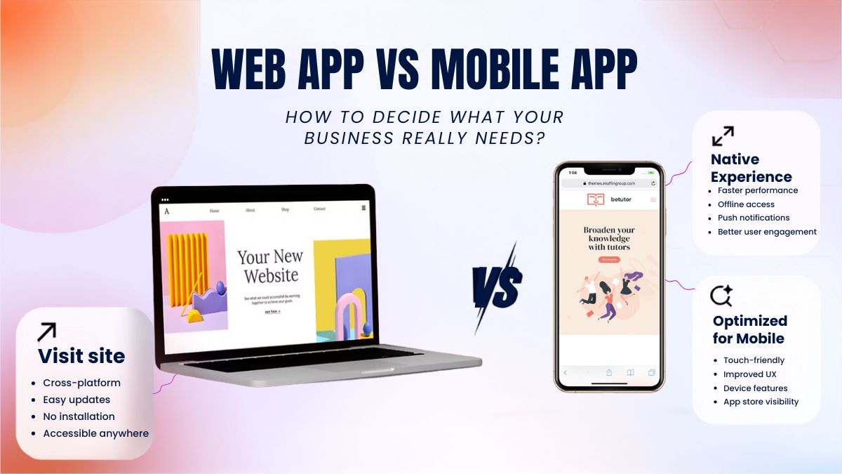 Mobile App vs Web App in Nepal — Which One Does Your Business Actually Need? (2026 Guide)